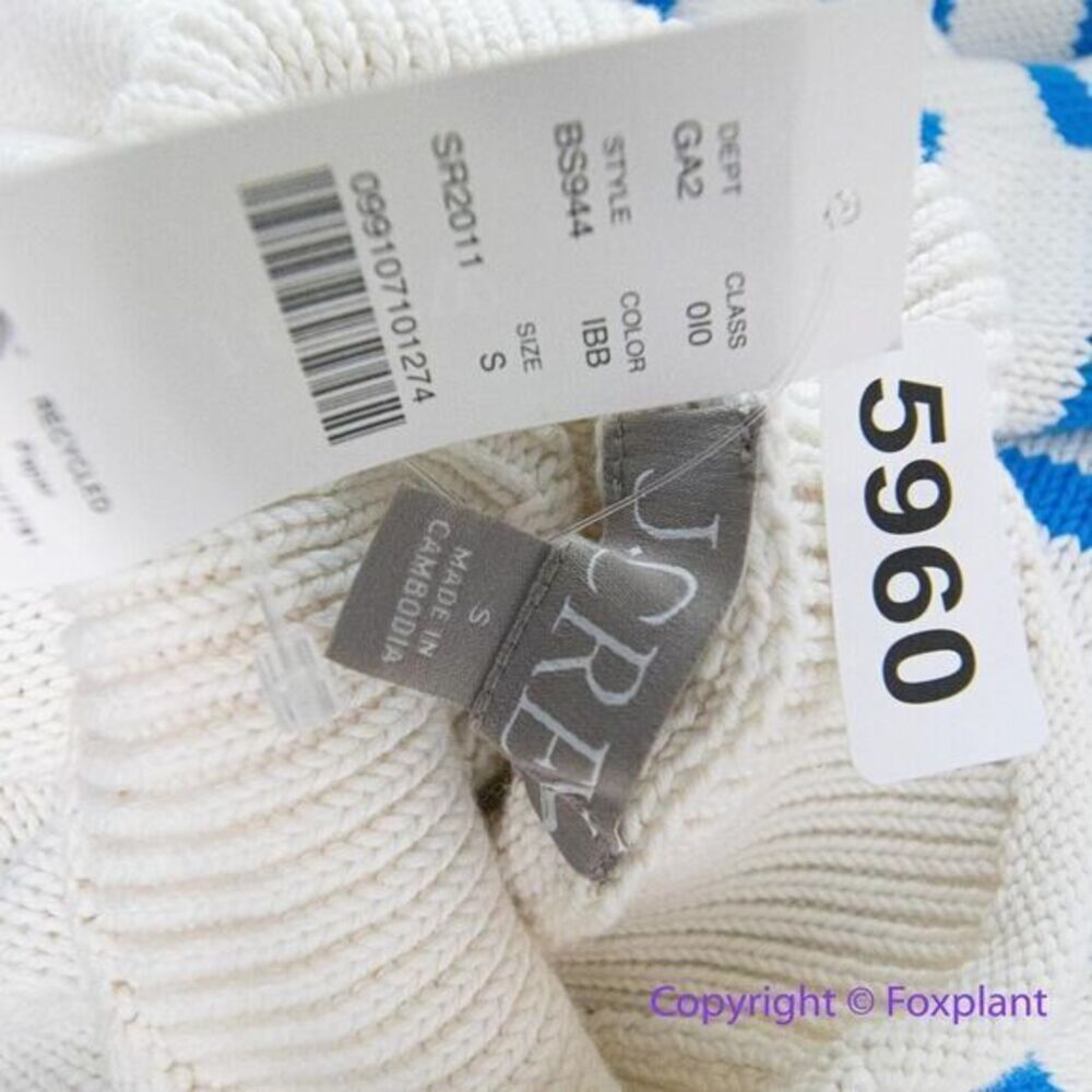 NEW J.‎ Crew New heritage Rollneck™ sweater in stripe, women size S - Picture 12 of 16